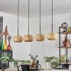 Bauro pendant light Ecru, 4-light sources