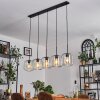 Lauden pendant light black, 5-light sources