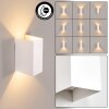 Hoods outdoor wall light, Up & Down Light, wall light LED white, 1-light source