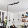 Ripoll pendant light black, 3-light sources