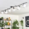 Alsen ceiling light black, 6-light sources