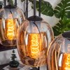 Vevino pendant light Amber, 5-light sources