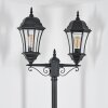 Etoe lamp post, path light black, 2-light sources