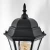 Etoe lamp post, path light black, 2-light sources