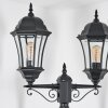 Etoe lamp post, path light black, 2-light sources