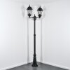 Etoe lamp post, path light black, 2-light sources