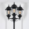 Etoe lamp post, path light black, 3-light sources