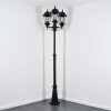 Etoe lamp post, path light black, 3-light sources