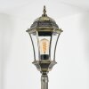 Etoe lamp post, path light gold, black, 1-light source