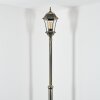 Etoe lamp post, path light gold, black, 1-light source