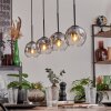 Ripoll pendant light black, 4-light sources