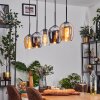 Vevino pendant light black, 5-light sources