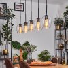 Vevino pendant light black, 5-light sources