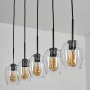 Vevino pendant light black, 5-light sources