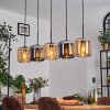 Lauden pendant light black, 5-light sources