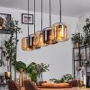 Lauden pendant light black, 5-light sources