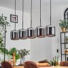 Lauden pendant light black, 5-light sources