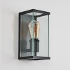 Sangbana outdoor wall light black, 1-light source