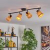 Lindberg ceiling light black, 4-light sources