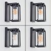 Portalis outdoor wall light black, 1-light source