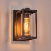 Portalis outdoor wall light black, 1-light source