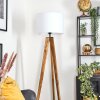 Bassagoda floor lamp, Reading light Ecru, black, 1-light source