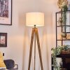 Bassagoda floor lamp, Reading light Ecru, black, 1-light source