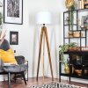 Bassagoda floor lamp, Reading light Ecru, black, 1-light source