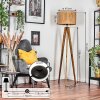 Granja floor lamp, Reading light Ecru, black, 1-light source