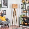 Granja floor lamp, Reading light Ecru, black, 1-light source