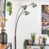 Gastor floor lamp black, 3-light sources