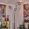 Gastor floor lamp black, 3-light sources