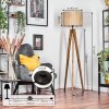 Bongal floor lamp, Reading light Ecru, black, 1-light source