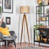 Bongal floor lamp, Reading light Ecru, black, 1-light source