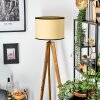 Chellas floor lamp, Reading light Ecru, black, 1-light source