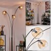 Ripoll floor lamp black, 3-light sources