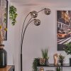 Gastor floor lamp black, 3-light sources