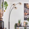 Koyoto floor lamp black, 3-light sources