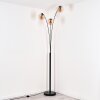 Gastor floor lamp black, 3-light sources