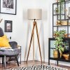 Bassagoda floor lamp, Reading light Ecru, black, 1-light source