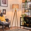 Bongal floor lamp, Reading light Ecru, black, 1-light source