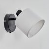 Bassagoda wall light, wall spotlight black, 1-light source