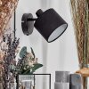 Bassagoda wall light, wall spotlight black, 1-light source