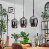 Vevino pendant light black, 3-light sources