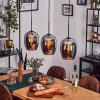 Vevino pendant light black, 3-light sources