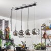 Ripoll pendant light black, 4-light sources