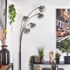 Ripoll floor lamp black, 5-light sources