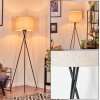 Bassagoda floor lamp, Reading light black, 1-light source