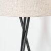 Bassagoda floor lamp, Reading light black, 1-light source