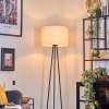 Bassagoda floor lamp, Reading light black, 1-light source